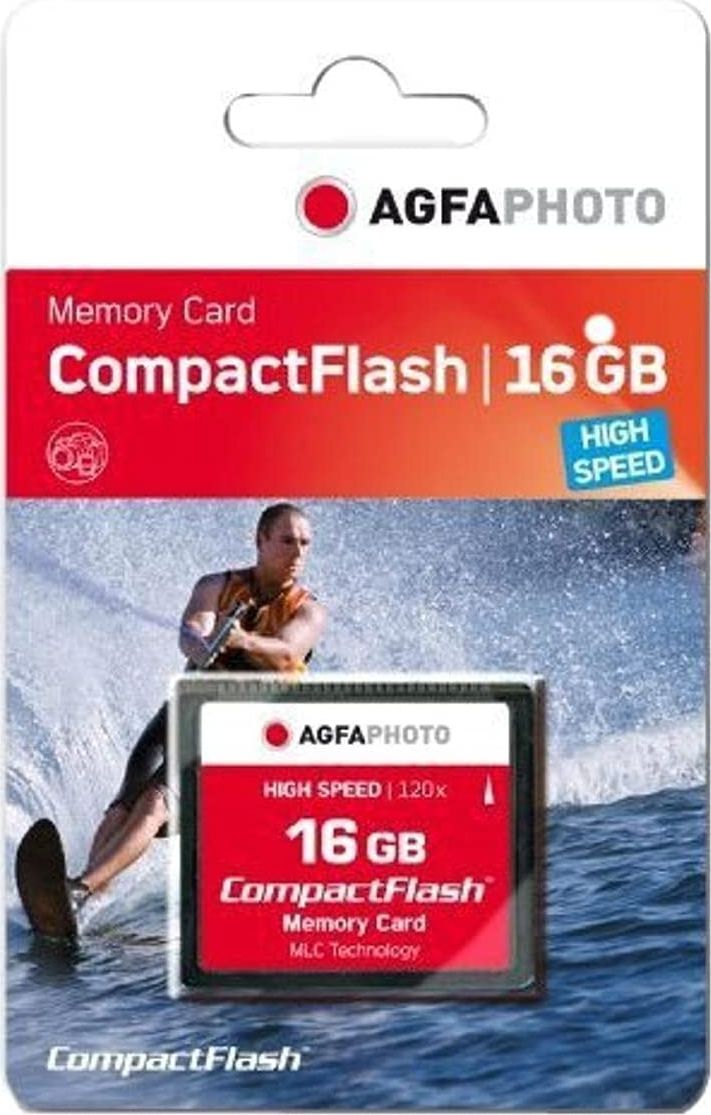 AgfaPhoto Compact Flash     16GB High Speed 300x MLC atmiņas karte