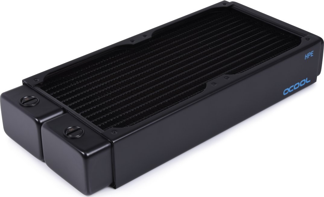 Alphacool NexXxoS HPE-45 Radiator 240mm - schwarz ūdens dzesēšanas sistēmas piederumi