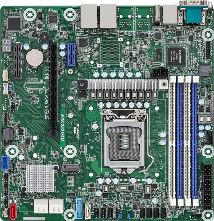 ASRock ASRock E3C252D4U Mainboard micro ATX Sockel 1200