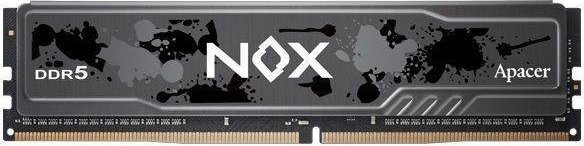 Pamiec Apacer NOX Gaming, DDR5, 64 GB, 6000MHz, CL40 (AH5U64G60C512MBAA-2) AH5U64G60C512MBAA-2 (4712389908933) operatīvā atmiņa