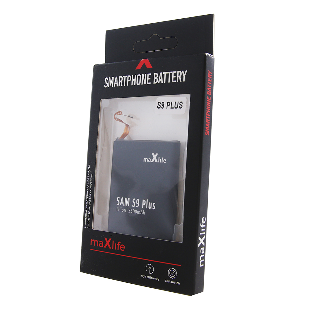 Maxlife battery for Samsung S9 Plus EB-BG965ABE 3500mAh akumulators, baterija mobilajam telefonam