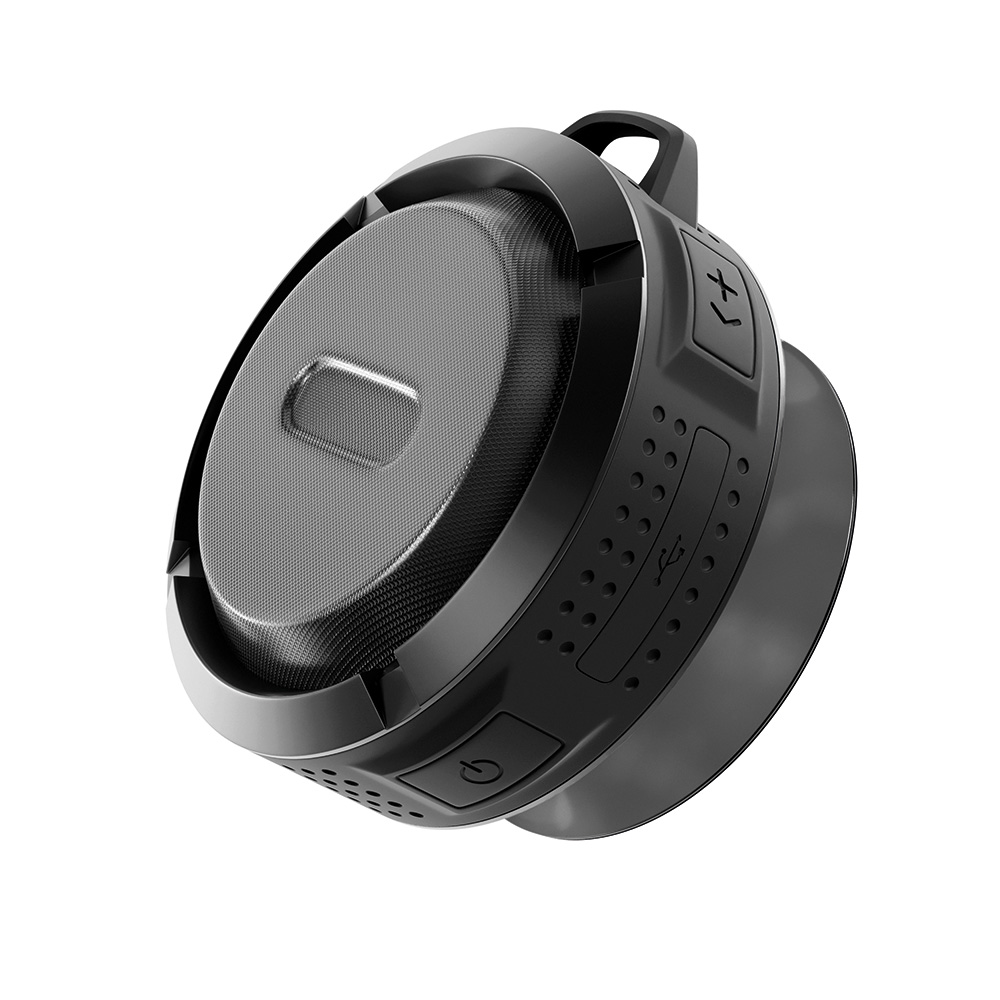 Maxlife Bluetooth speaker MXBS-01 3W with suction cup black pārnēsājamais skaļrunis