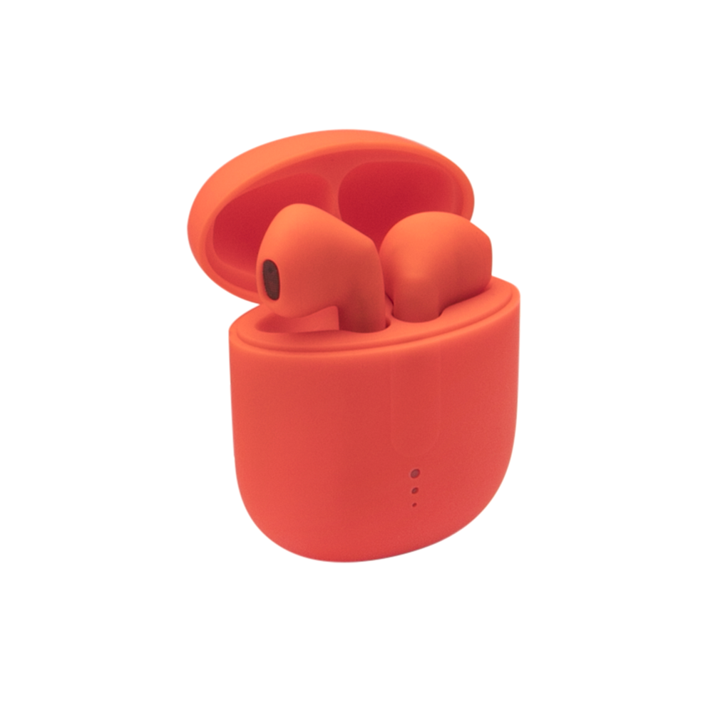 Setty Bluetooth earphones TWS with a charging case STWS-110 orange austiņas