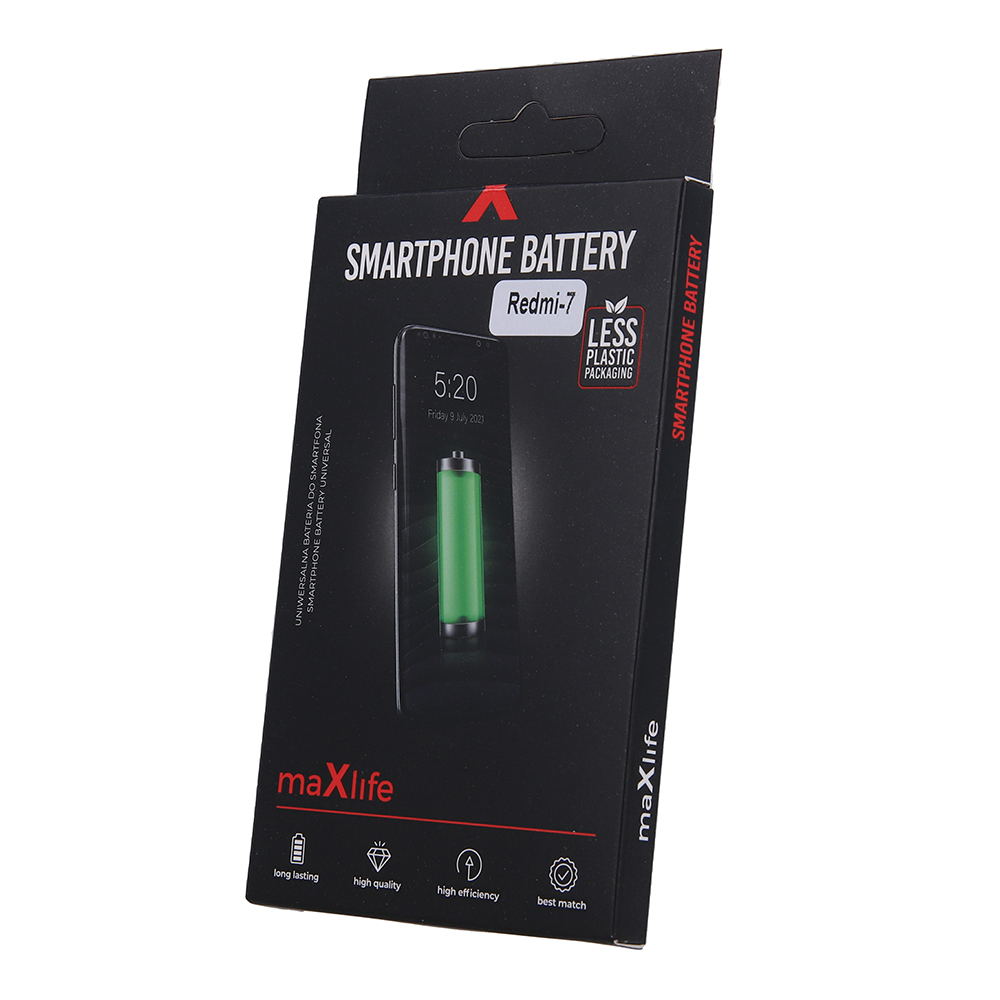 Maxlife battery for Xiaomi Redmi 7 / Redmi Note 8 / 8T BN46 4000mAh akumulators, baterija mobilajam telefonam