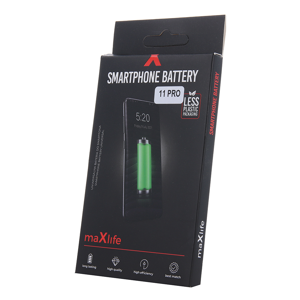 Maxlife battery for iPhone 11 Pro 3110mAh akumulators, baterija mobilajam telefonam