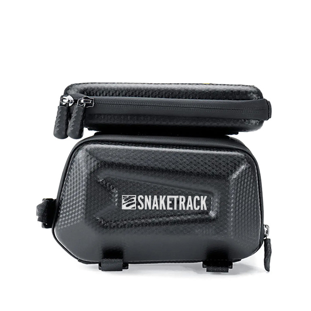 Snake Track bike frame double bag Mobilo telefonu turētāji