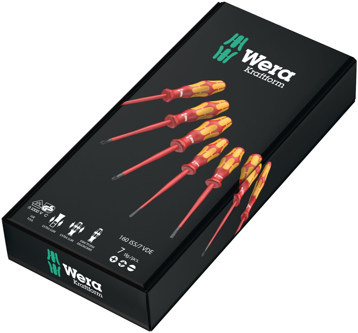 Wera Screwdriver set 160 iSS / 7  