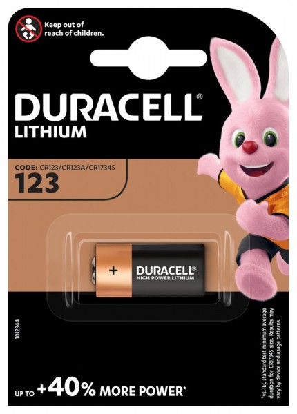 Duracell Photo 1x CR123A 3V Baterija