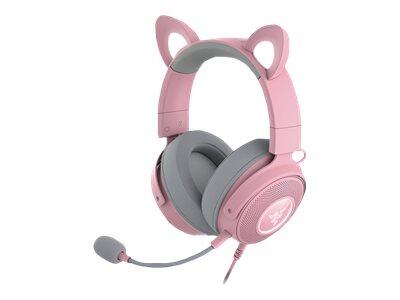 Razer Kraken Kitty V2 Pro RGB Gaming Headset (pink) austiņas