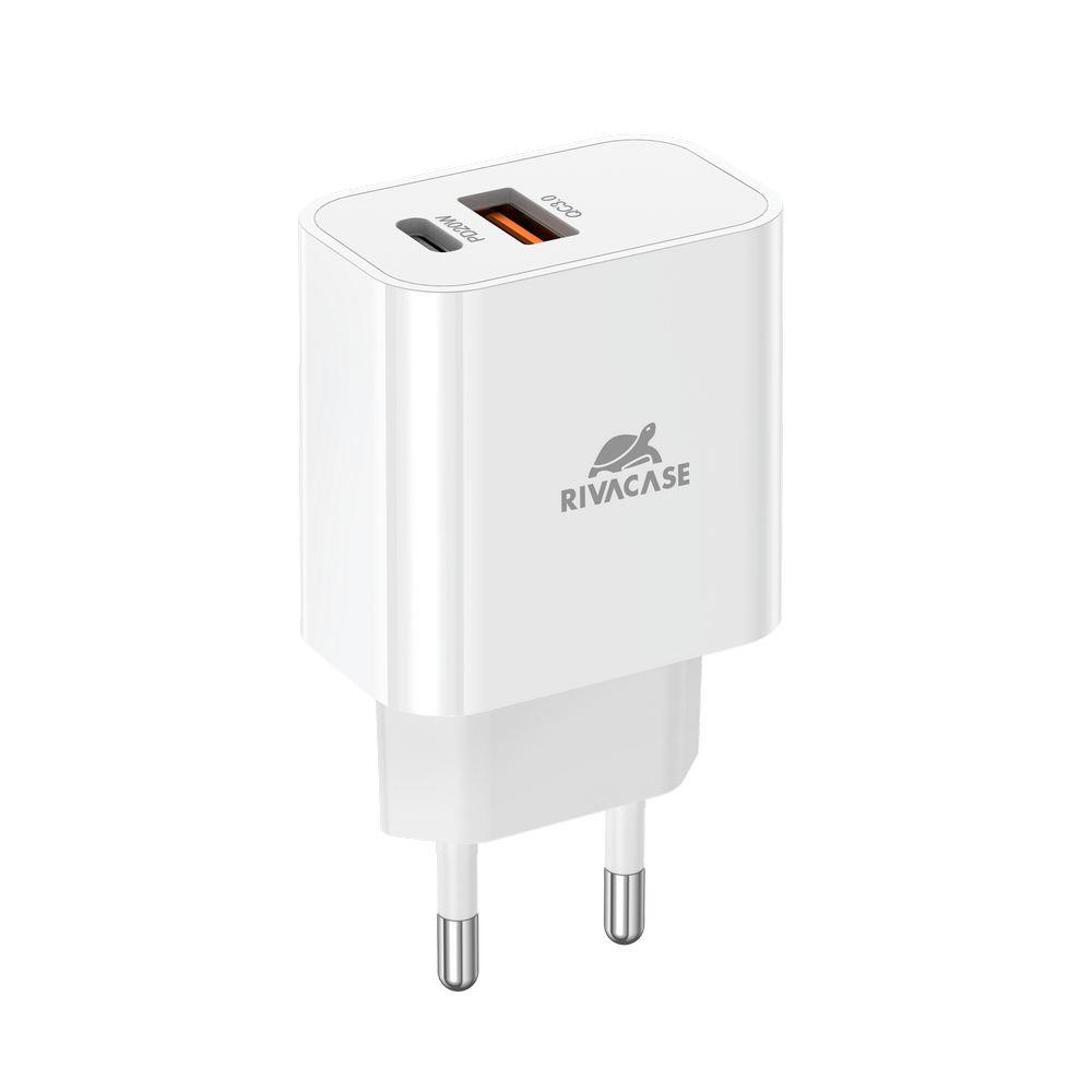 MOBILE CHARGER WALL/WHITE PS4102 W00 RIVACASE iekārtas lādētājs