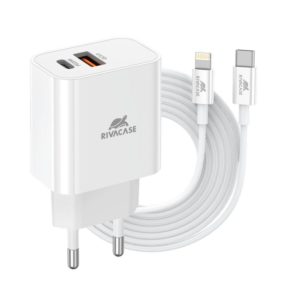 MOBILE CHARGER WALL/WHITE PS4102 WD5 RIVACASE iekārtas lādētājs