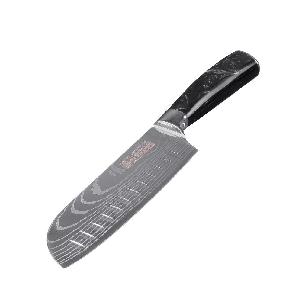 SANTOKU KNIFE 19CM/95332 RESTO Virtuves piederumi