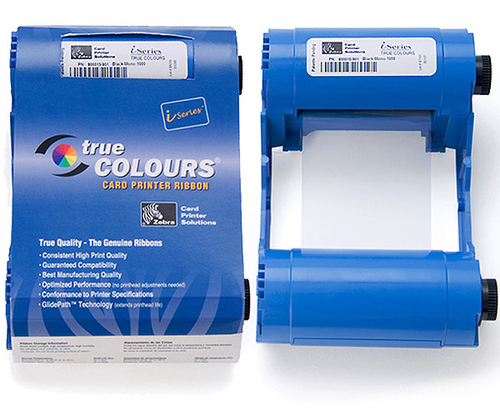 Zebra YMCKO Cartridge for P1XXi 200 plastic cards 800015-940, 553-696 5711045718564 uzlīmju printeris