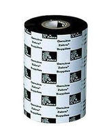 Zebra Wax Ribbon, 83mmx450m,1600, Economy Wax, 25mm core