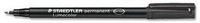 STAEDTLER Folienstift Lumocolor perm M schwarz 10 Stuck