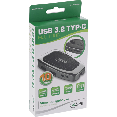 Dockingstation - USB-C 3.2 Gen 2 - HDMI USB centrmezgli