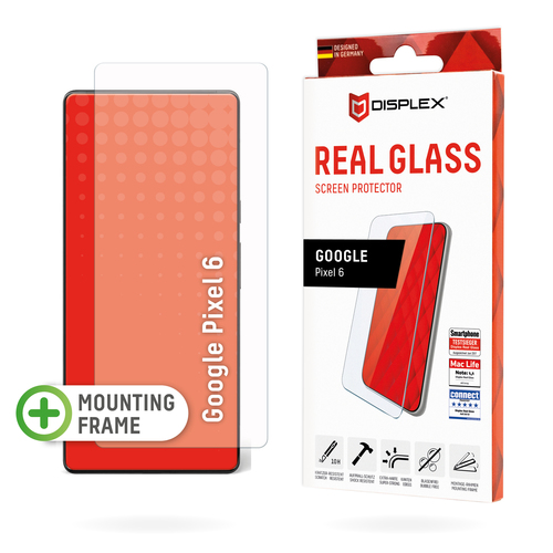 E.V.I DISPLEX REAL GLASS CLEAR F/ GOOGLE PIXEL 6 01673 (4028778117559) aizsardzība ekrānam mobilajiem telefoniem