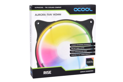 Alphacool Rise Aurora 140mm (24837) ventilators