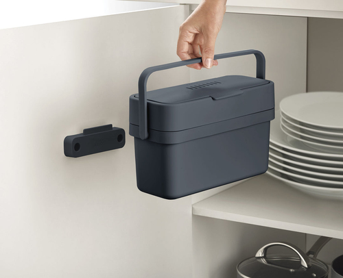 Joseph Joseph Compo 4 Food Waste Caddy grey atkritumu tvertne