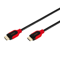 Vivanco HDMI Anschlusskabel 1.50 m Audio Return Channel, High Speed-HDMI mit Ethernet, Rund, Ultra HD (4k) HDMI mit Ethernet, vergoldete Ste