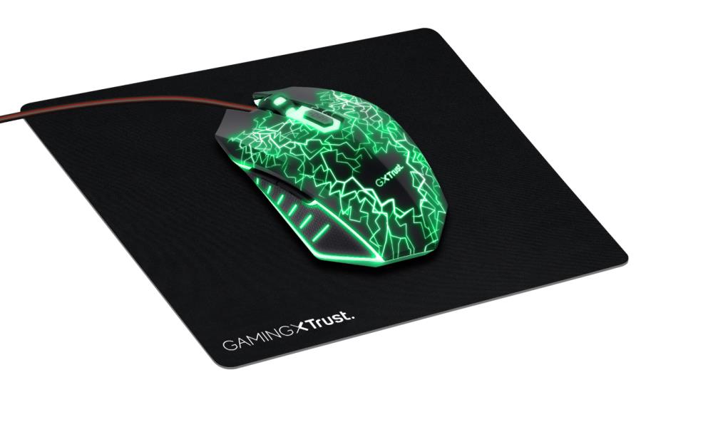 MOUSE USB OPTICAL GAMING/+M.PAD GXT 783X 24625 TRUST Datora pele