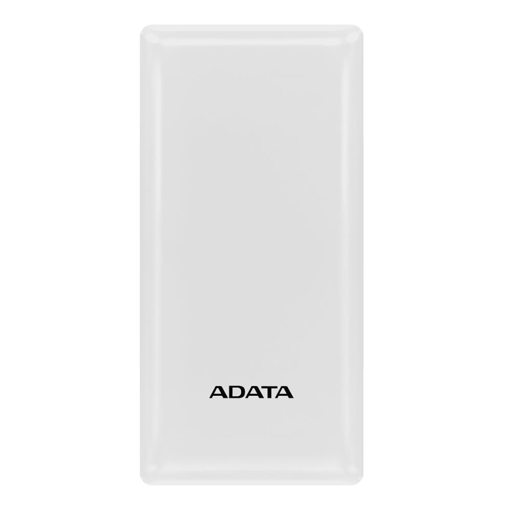 POWER BANK USB 20000MAH WHITE/PBC20-WH ADATA Powerbank, mobilā uzlādes iekārta