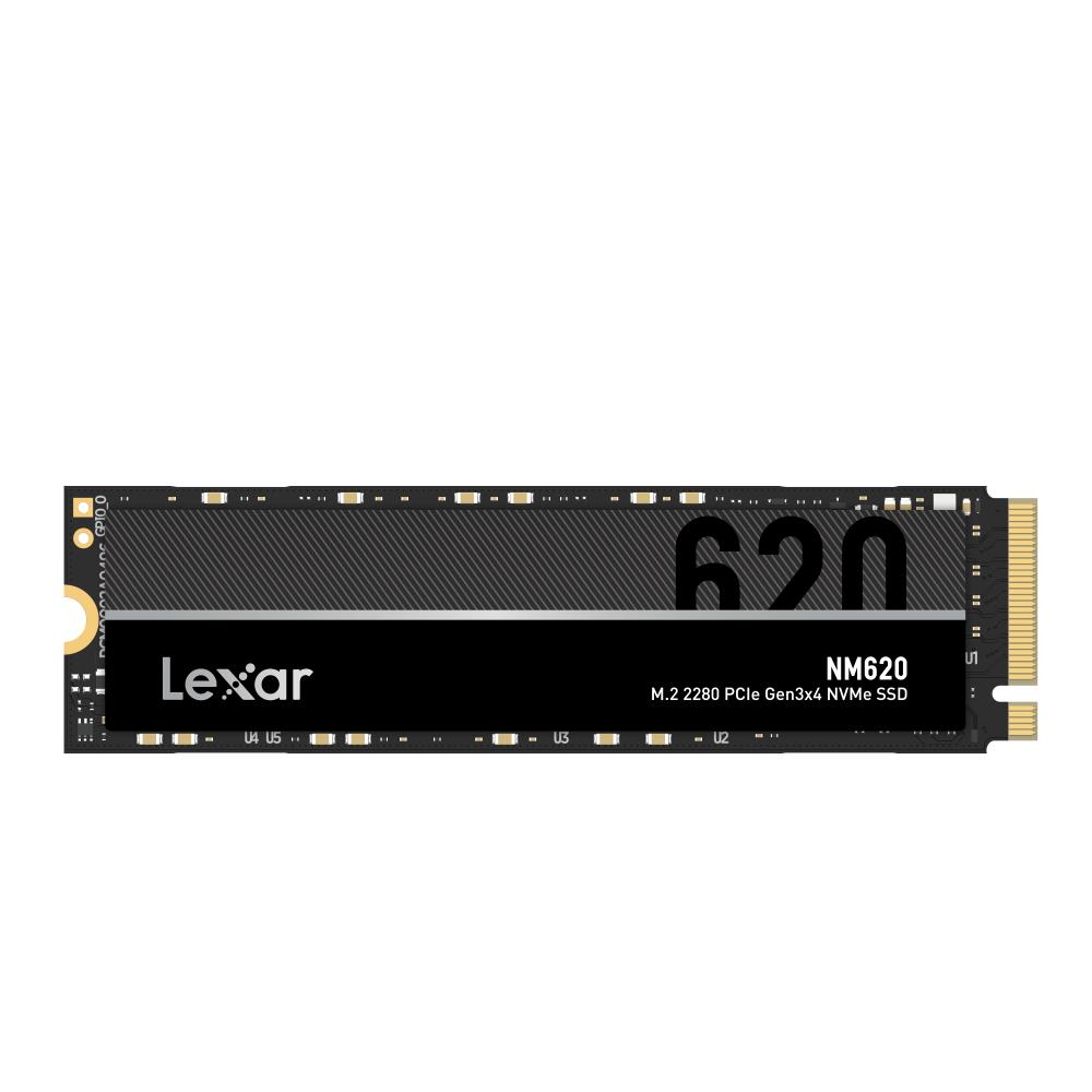 Lexar SSD NM620 256 GB, SSD form factor M.2 2280, SSD interface PCIe Gen3x4, Write speed 1300 MB/s, Read speed 3000 MB/s 843367123148 SSD disks