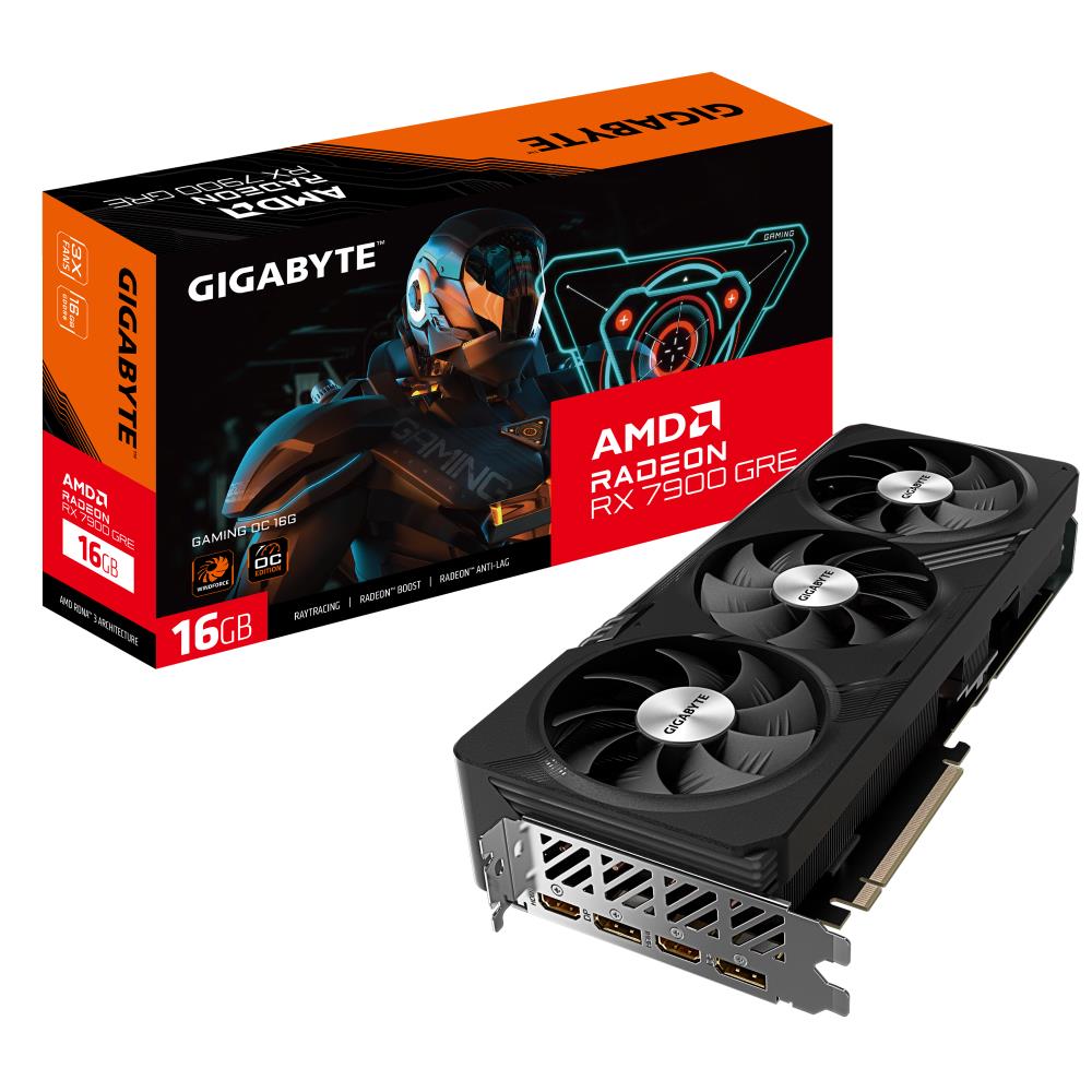 Gigabyte GAMING Radeon RX 7900 GRE OC AMD 16 GB GDDR6 video karte