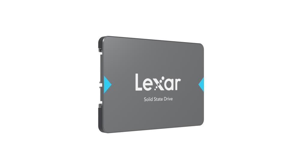 Lexar SSD NQ100 1920 GB, SSD form factor 2.5", SSD interface SATA III, Write speed 445 MB/s, Read speed 550 MB/s SSD disks