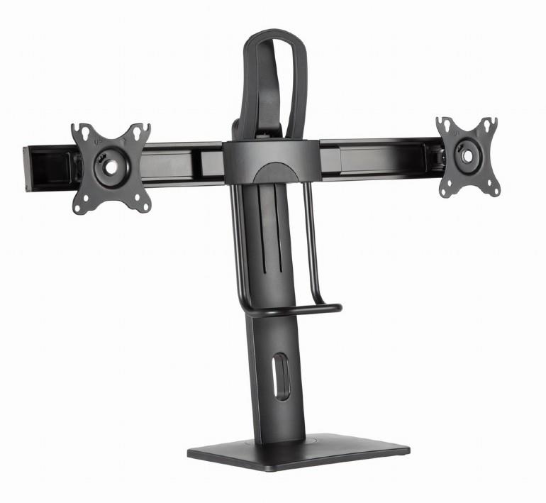 GEMBIRD Double monitor desk stand