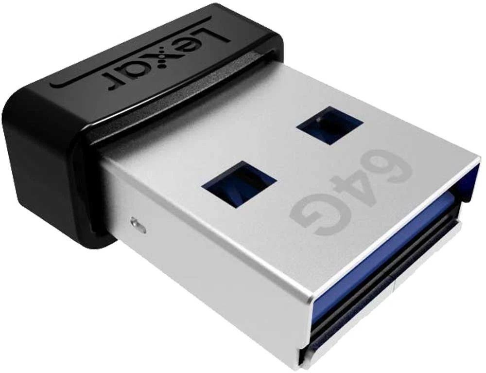 Lexar JumpDrive S47 64GB USB 3.1 black USB Flash atmiņa