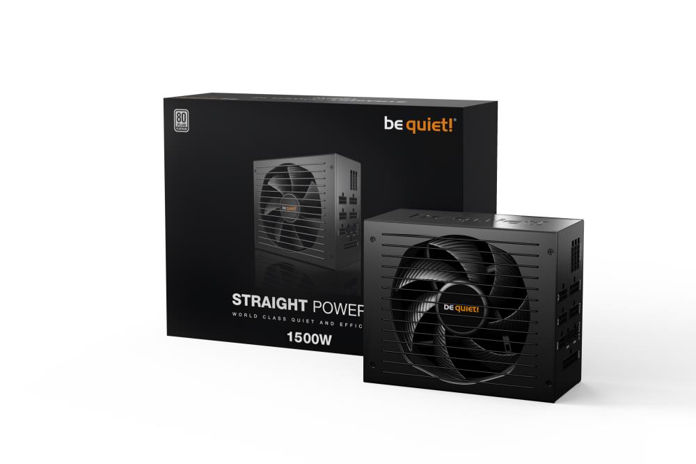 be quiet! Straight Power 12 | 1500W power supply unit 20+4 pin ATX ATX Black Barošanas bloks, PSU