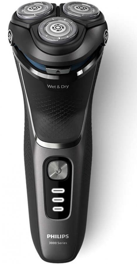 Philips Wet or Dry electric shaver S3343/13, Wet&Dry, PowerCut Blade System, 5D Flex Heads, 60min shaving / 1h charge, 5min Quick Charge matu, bārdas Trimmeris