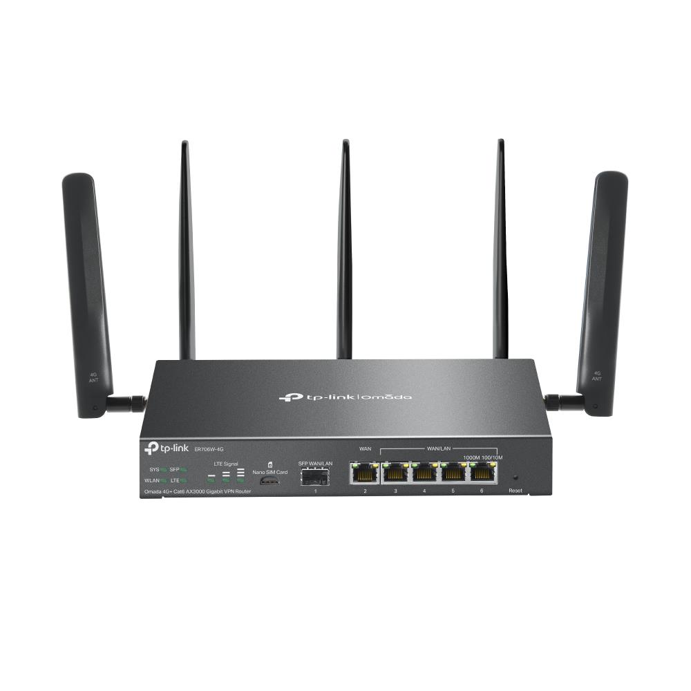 Router VPN AX3000 4G/LTE ER706W-4G Rūteris