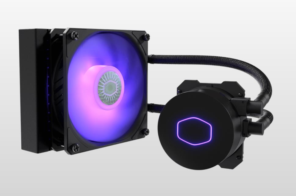 Cooler Master MasterLiquid ML120L V2 RGB Prozessor-Flassigkeitskahlsystem 4719512095584 procesora dzesētājs, ventilators