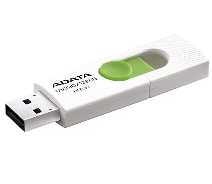 UV320 128G USB3.1 White-Green USB Flash atmiņa