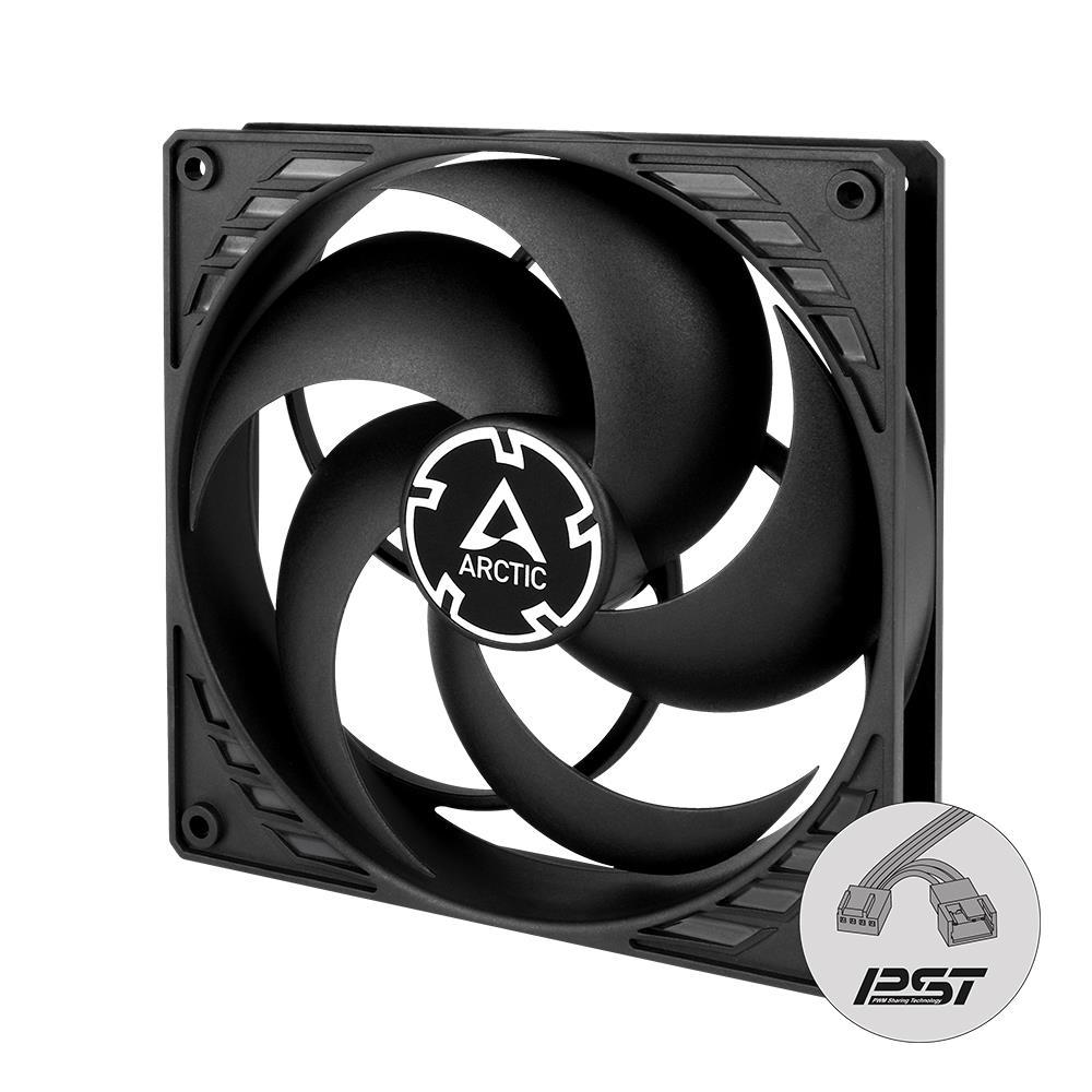 ARCTIC Case acc Fan 14cm Arctic P14 PWM PST CO black ventilators