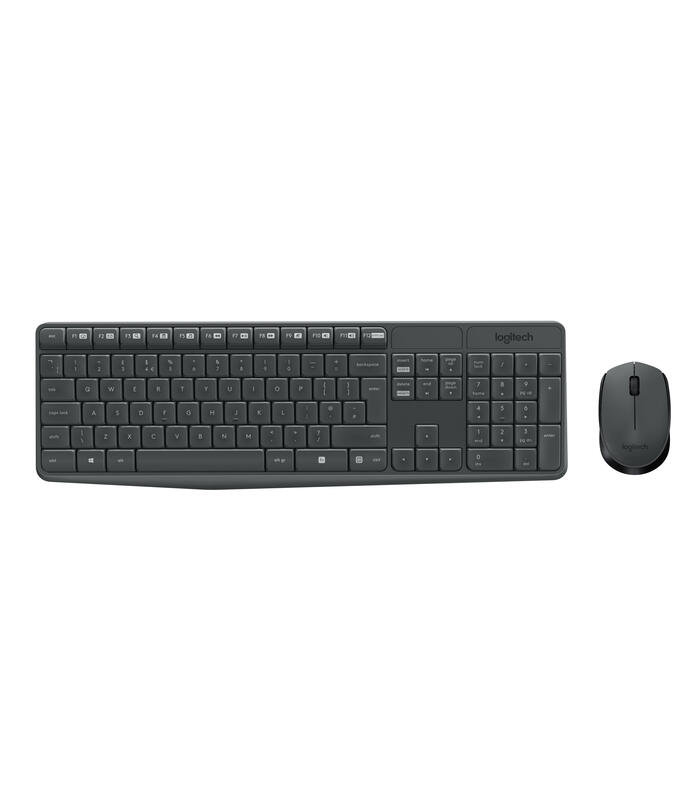 Logitech MK235 - keyboard and mouse set - French Input Device (AZERTY - French layout) klaviatūra