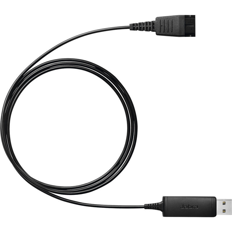 Jabra  LINK 230 USB Adapter QD to USB, Plug & Play USB kabelis