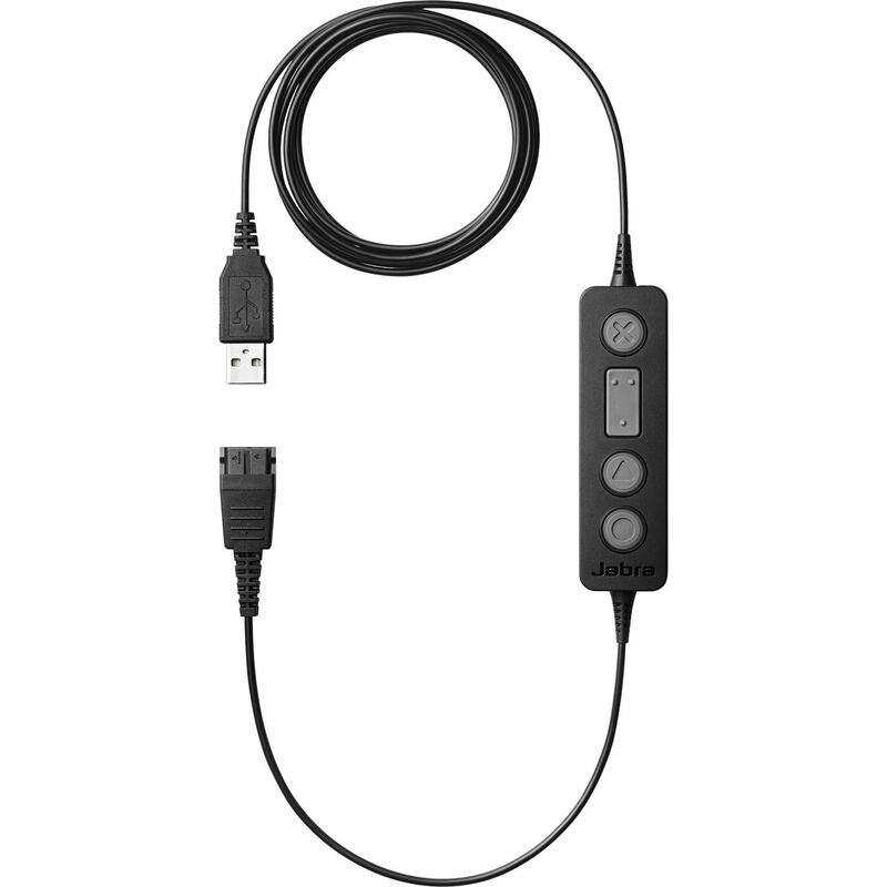 Jabra  LINK 260 USB Adapter QD to USB, Plug & Play USB kabelis