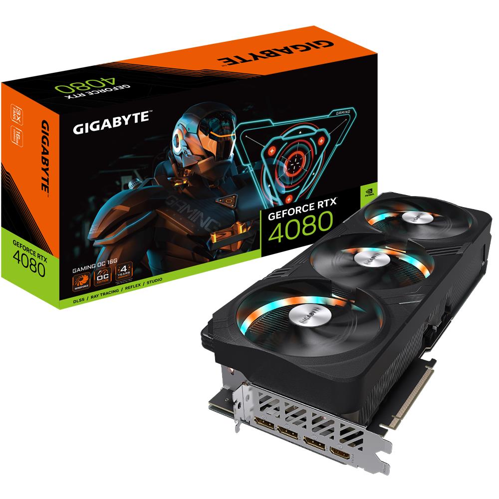 Gigabyte GeForce RTX 4080 16GB GAMING OC NVIDIA GDDR6X 4719331311520 video karte