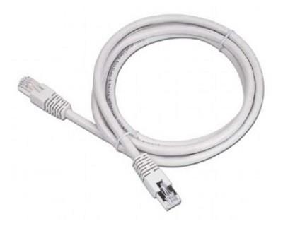 Gembird patchcord RJ45, cat.5e, FTP, 5m, grey tīkla kabelis