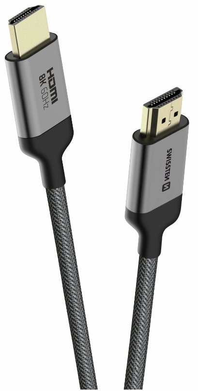 Swissten HDMI uz HDMI 8K Vads 2m kabelis video, audio