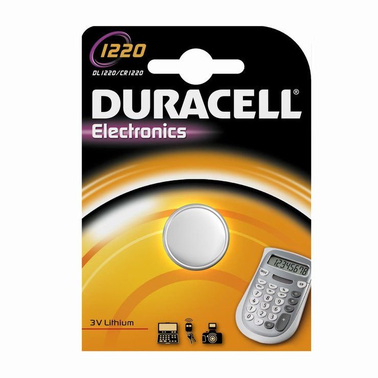 Duracell CR1220 Litija 3V Baterija CR1220 (5000394030305) Baterija