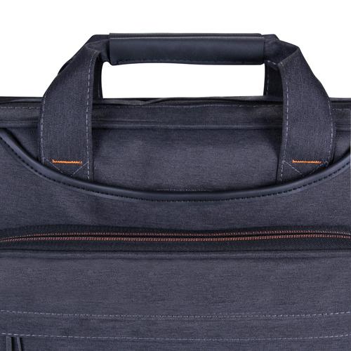 Addison 315015 notebook case 39.6 cm (15.6") Briefcase Grey portatīvo datoru soma, apvalks