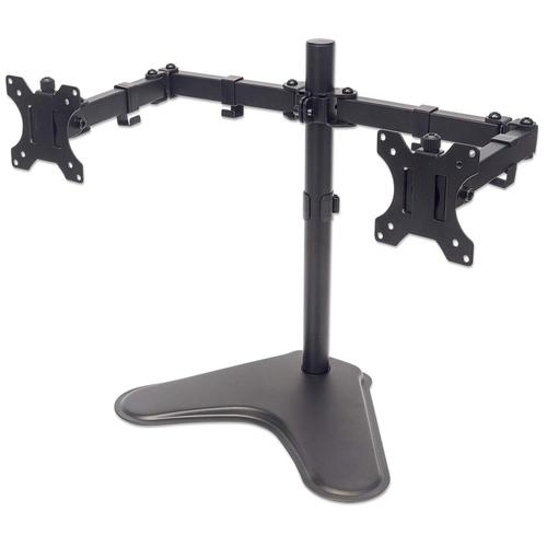 Manhattan Desk stand for 2 monitors 13" - 32" (461559) TV stiprinājums