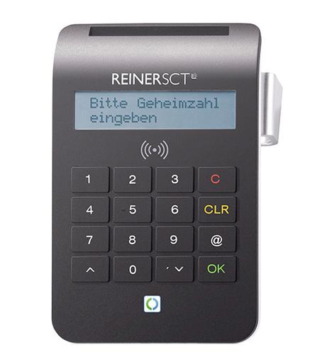 Reiner SCT cyberJack RFID komfort smart card reader USB 2.0 Black 4011170081085 karšu lasītājs