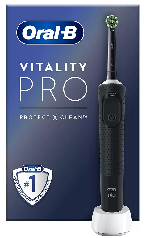 Oral-B Vitality Pro D 103  Black Hangable Box mutes higiēnai