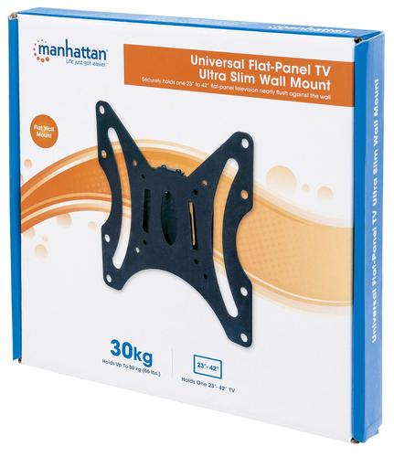 Manhattan Universal Flat-Panel TV Ultra Slim Wall Mount aksesuārs portatīvajiem datoriem