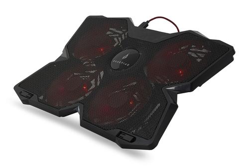 SUREFIRE Bora Gaming Laptop Cooling Pad, Red portatīvā datora dzesētājs, paliknis